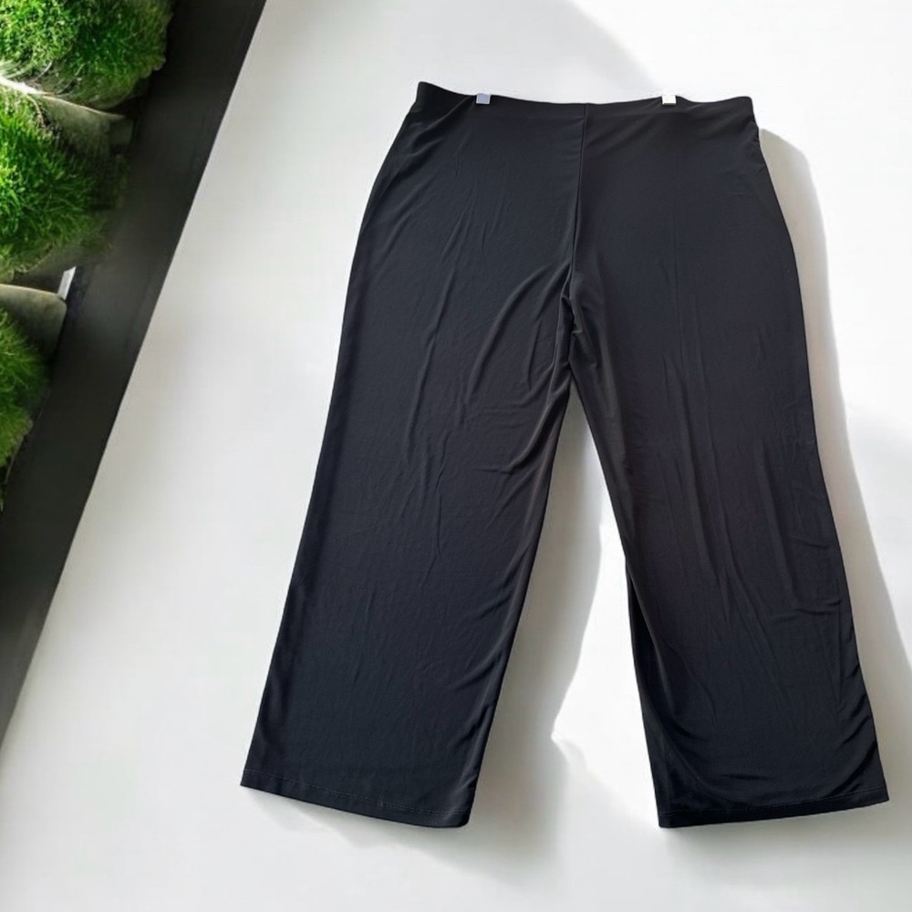 NWT Anne Klein Black Dress Pants 95% POLYESTER & 5% ELASTANE Size PXXL